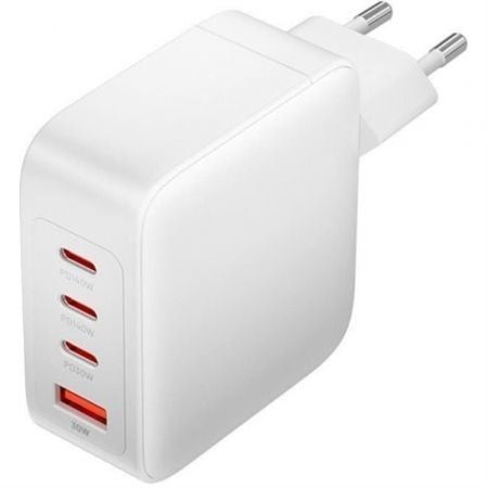 Carregador GaN de Parede Vention FEIW0-EU/ 3xUSB Tipo-C + Cabo USB Tipo-C/ 1xUSB/ 140W