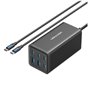 Carregador de Parede Vention FENB0-EU/ 4xUSB Tipo-C/ 2xUSB/ 200W