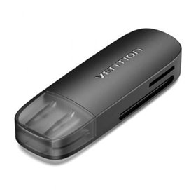 Leitor de Cartões Externo Vention CLFB0, USB 3.0 Leitor de Placas Externo Vention CLFB0/ USB 3.0