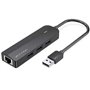 Docking USB 2.0 Vention CHPBB/ 3xUSB/ 1xMicro USB PD/ 1xRJ45/ Preto