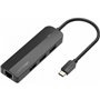 Docking USB Tipo-C Vention TGOBB/ 3xUSB/ 1xRJ45/ 1x Micro B PD/ Preto