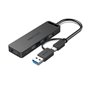 Hub USB 3.0 e Tipo-C Vention CHTBB/ 4xUSB/ USB Tipo-C PD