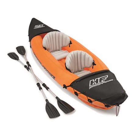 Bestway 65077 -  kayak insuflável hydro - force lite - rapid com remos 2 pessoas 321 x 88 x 44 cm