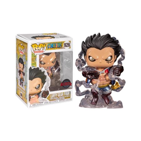 Funko pop one piece luffy gear 4 efeito metálico exclusivo 51736