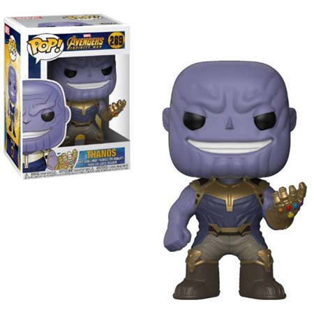 Funko pop maravilha guerra infinita thanos