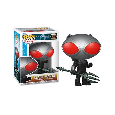 Funko pop dc comics aquaman e o reino perdido cobertor preto 67567