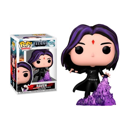 Funko pop dc comics série de tv titãs s1 raven 75878