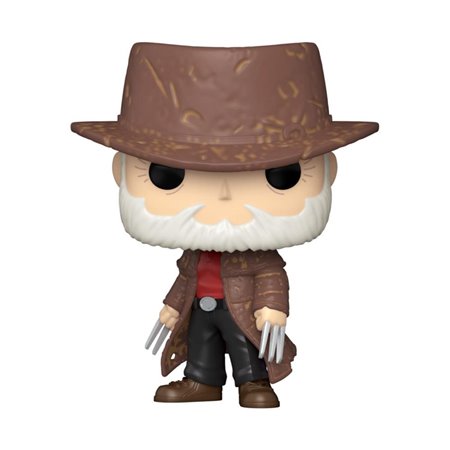 Funko pop maravilha wolverine 50º aniversário final velho logan 77435