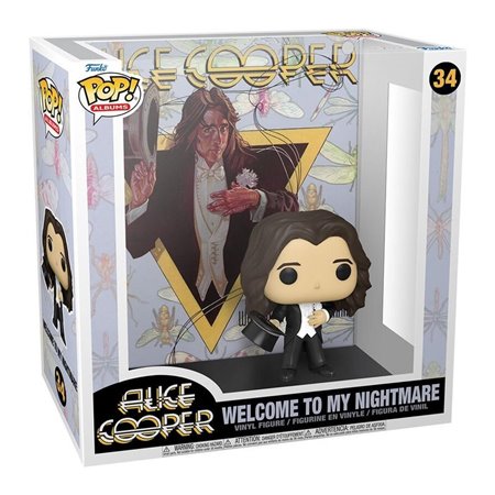 Álbum Funko pop Alice Cooper bem vindo ao meu pesadelo 64038