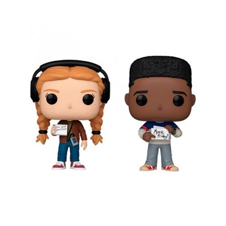 Funko pop coisas estranhas s4 pacote 2 max e lucas 80139