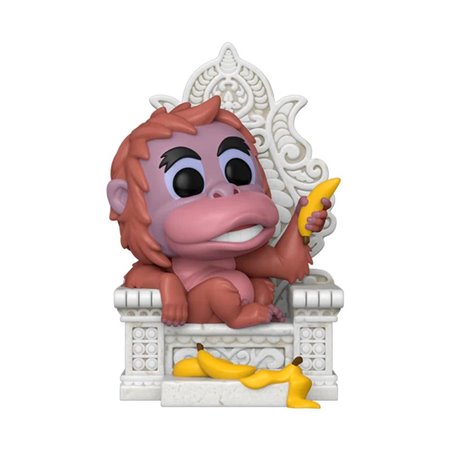 Funko pop Disney o livro da selva Rei Louie no trono 80785