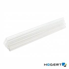 Conjunto de 12 Barras de Cola Quente 11.2X250Mm Transparente