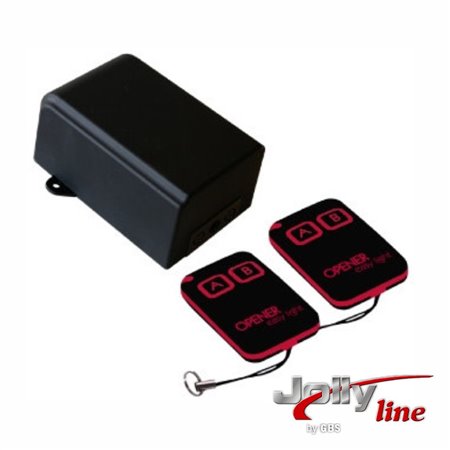 Kit emissor REC 2 Canais 2 Comandos Especial p/ Jardim Jolly