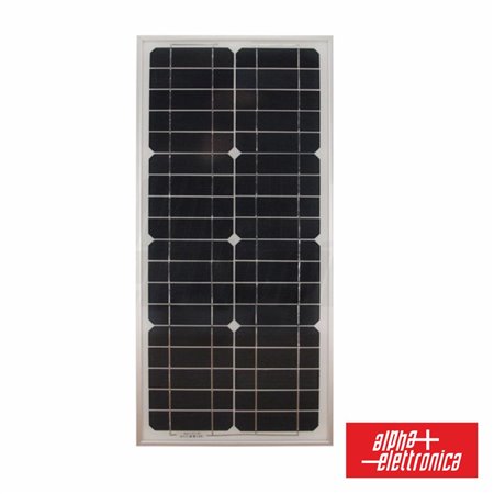 Painel Fotovoltaico 21.7V 27W Silício Monocristalino Alpha