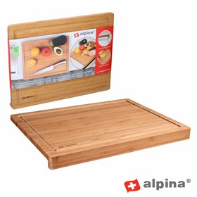 Tábua de Bambu p/ Cozinha 45X35X3.6cm Alpina Tábua de Bambu p/ Cozinha 45X35X3.6cm Alpina