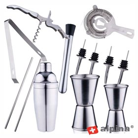 Conjunto Para Cocktails 14PCs Alpina Conjunto Para Cocktails 14PCs Alpina