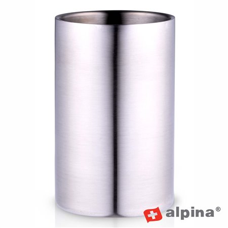 Balde Refrigerador de Garrafas Ø12cm Inox Alpina