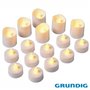 Conjunto de 16 Velas c/ LED Grundig