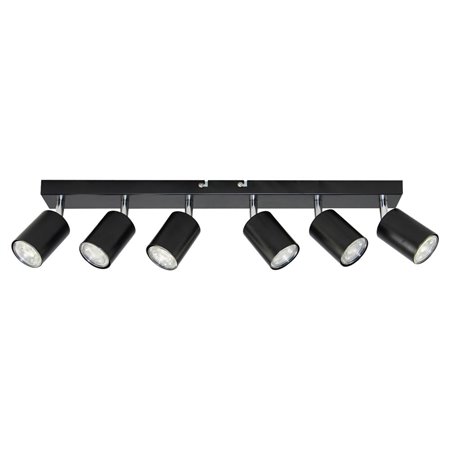 Candeeiro LED Teto/Parede 6X50W IP20 Preto ADVIti