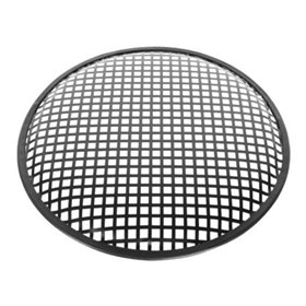 Grelha Metálica Preta 15"