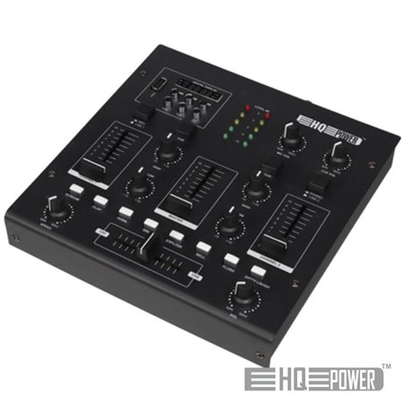 Mesa de Mistura 2 Canais 3 Entradas USB/REC/FX HQ Power