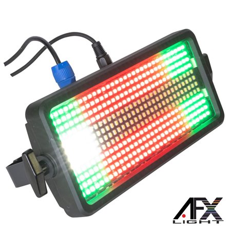 Estroboscópio c/ 236 LEDS RGB + 128 LEDS Brancos AFXlight