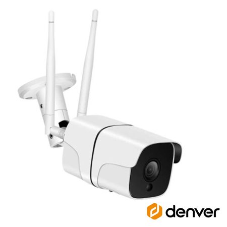 Câmara Vigilância IP 720P Wifi LEDS Ir IP65 Denver