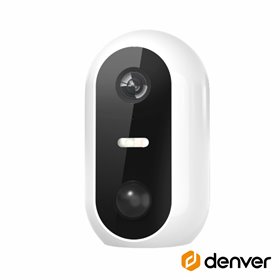 Câmara Vigilância IP 1080P Wifi Tuya LEDS Ir BAT IP54 Denver Câmara Vigilância IP 1080P Wifi Tuya LEDS Ir BAT IP54 Denver