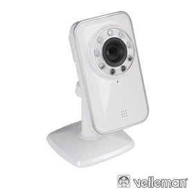 Câmara c/ Ligação Por IP c/ e Sem Fios A Cores 8 LEDS Ir Câmara c/ Ligação Por IP c/ e Sem Fios A Cores 8 LEDS Ir