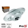 Câmara Vigilância CCD Cores 420L 1/4" Sharp Oculo/Porta Prok