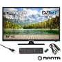 TV DLED 19" HD HDMI USB Colunas 2X3W 220V/12V Manta