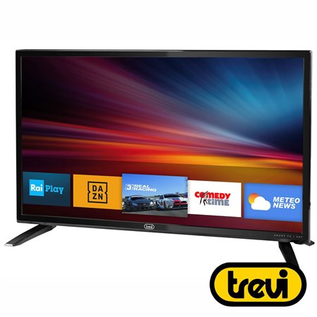 TV LED Smart 24" HD DVB-T2/DVB-S2 HDMI USB 230/12V Trevi