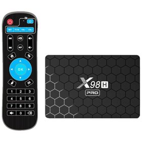 Box IPTV Android 12 X98H Pro Wifi 4K 4GB Ram 64GB Rom