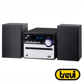 Sistema Som 2.0 c/ Visor LCD BT/CD/FM Pll/AUX Comando Trevi Sistema Som 2.0 c/ Visor LCD BT/CD/FM Pll/AUX Comando Trevi