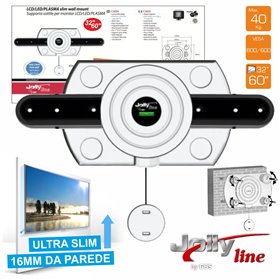 Suporte LCD/Plasma 32"/60" Ultra-Slim 600X600 40Kg Jolly Suporte LCD/Plasma 32"/60" Ultra-Slim 600X600 40Kg Jolly