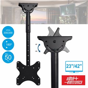 Suporte LCD/Plasma 23/42" Tecto 50Kg Alpha