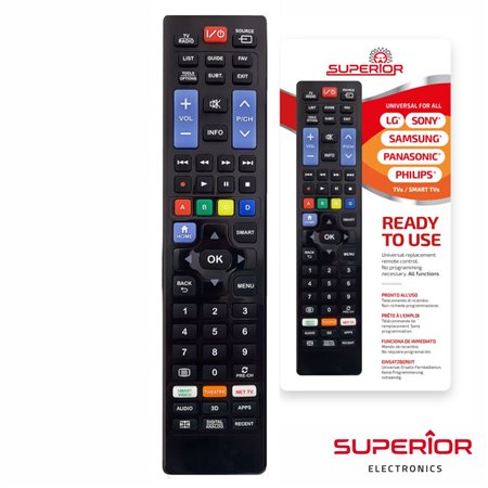 Telecomando Universal p/ Samsung LG Sony PhilIPs Panasonic