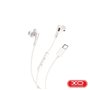 Auscultadores Stereo c/ Fios e Microfone IPx5 Branco XO