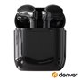 Auriculares Earbuds TWS Bluetooth V5.0 Preto Denver