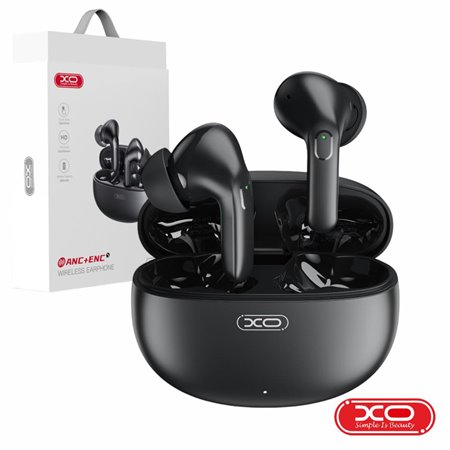 Auriculares Earbuds TWS Anc+Enc Bluetooth 5.3 Preto XO