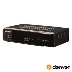 Receptor TDT Satélite 1080P DVB-S2 c/ USB e Comando Denver