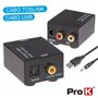 Conversor Audio Toslink-Rca Prok