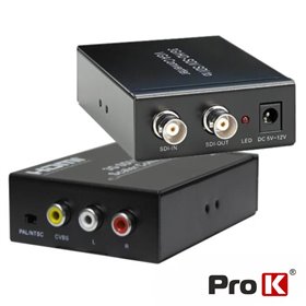 Conversor Video 3G/SD/HD SDi p/ Av CoMPosto Prok Conversor Video 3G/SD/HD SDi p/ Av CoMPosto Prok