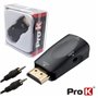 Conversor HDMI - VGA c/Audio Prok