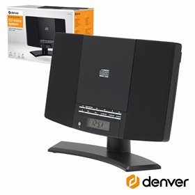 Rádio c/ Leitor de CD Am/FM AUX Preto Denver