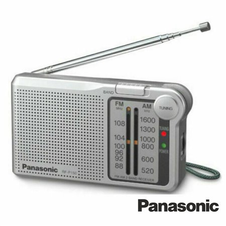 Rádio Portátil Am/FM de Bolso A Pilhas Panasonic