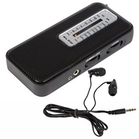 Rádio Portátil Am/FM A Pilhas