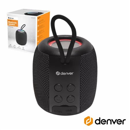 Coluna Bluetooth Portátil 50W USB-A/USB-c/MicroSD Denver