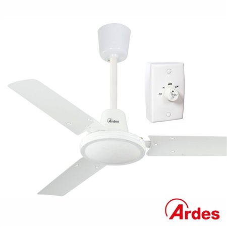 Ventoinha de Teto 70W 90cm c/ Controlador Ardes