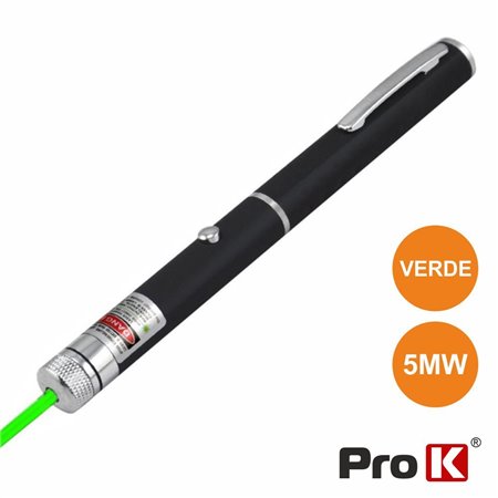 Ponteiro Laser Verde 5Mw Prok